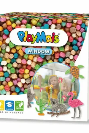 PlayMais Window Mosaic - Dieren, 2300dlg. Uitverkoop