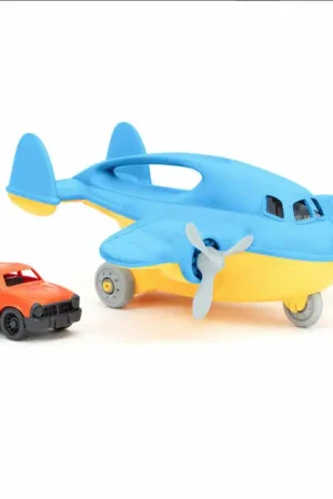 Green Toys Vrachtvliegtuig met Auto Gereduceerde Prijs