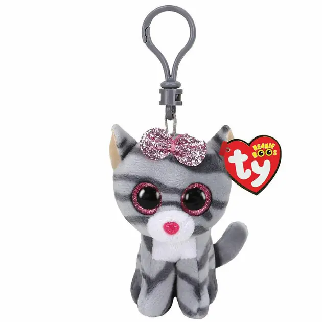 Fabrieksprijs Ty Beanie Boo's Clip Kiki Cat, 7cm