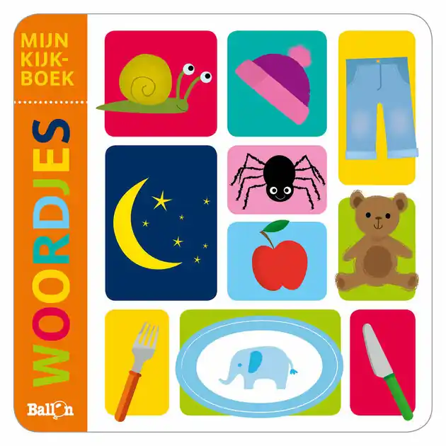 Koopje Mijn Foam Kijkboek - Woordjes