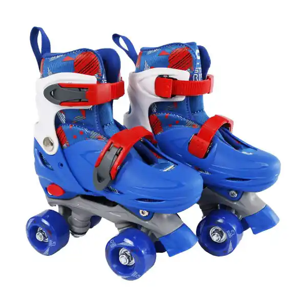 Nieuw Street Rider Rolschaatsen Blauw Verstelbaar, Maat 31-34