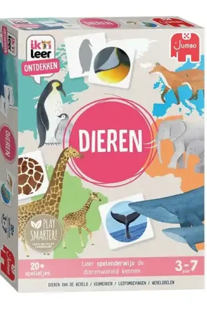 Jumbo Ik Leer Ontdekken Dieren Educatief Spel Dagaanbieding