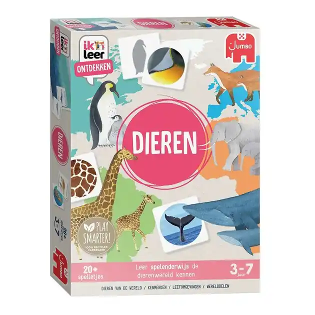 Jumbo Ik Leer Ontdekken Dieren Educatief Spel Dagaanbieding