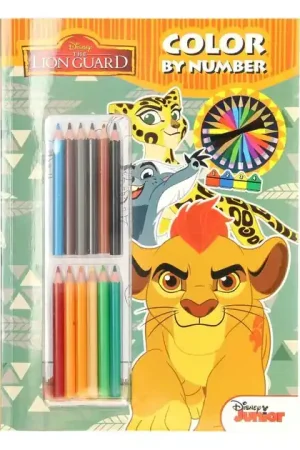 Direct Beschikbaar Kleuren op Nummer - Lion King
