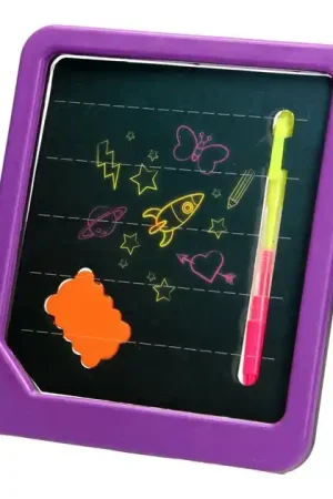 Tekenbord Neon Glow met Stift en Spons Rechtstreeks Van De Fabrikant