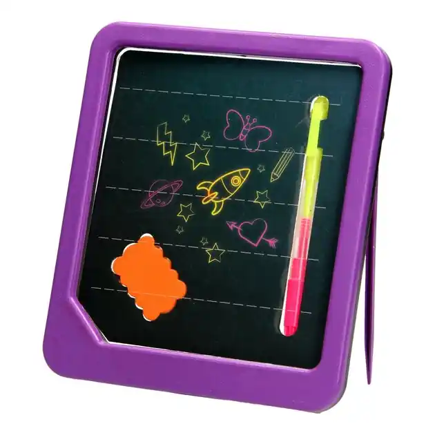 Tekenbord Neon Glow met Stift en Spons Rechtstreeks Van De Fabrikant