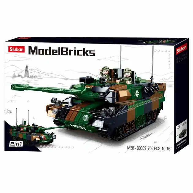 Sluban Army - Main Battle Tank Europe - 766dlg. Direct Verzonden