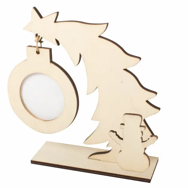 Kleur je eigen Fotolijst Kerst Flitsaanbieding