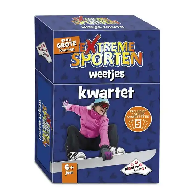 Extreme Sporten Weetjes Kwartet Nieuw