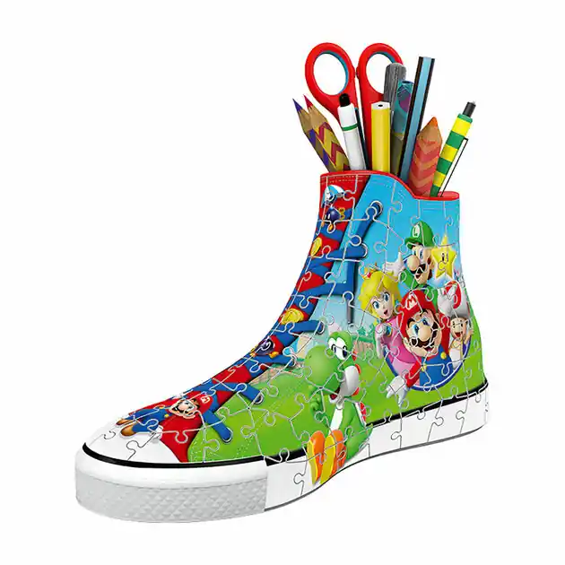 Finale Uitverkoop Ravensburger 3D Puzzel - Sneaker Super Mario