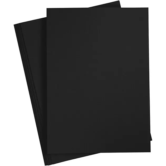 Papier Zwart A4 80gr, 20st. Finale Uitverkoop