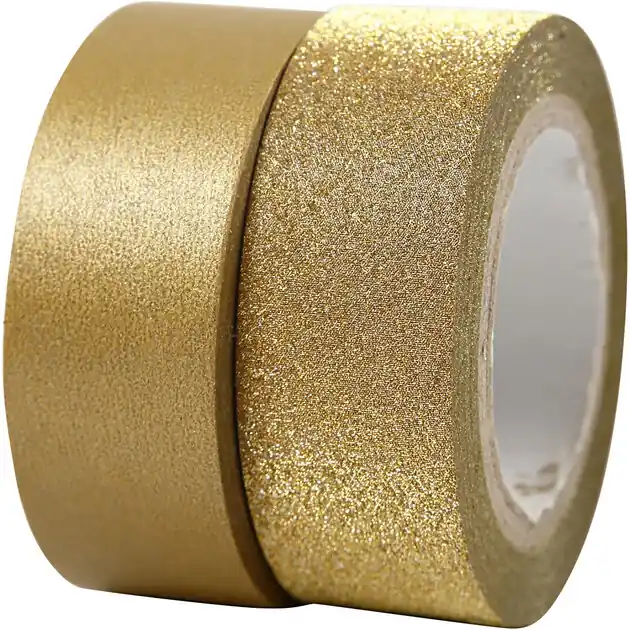 Beperkte Voorraad Masking Tape Goud 2m, 2st.