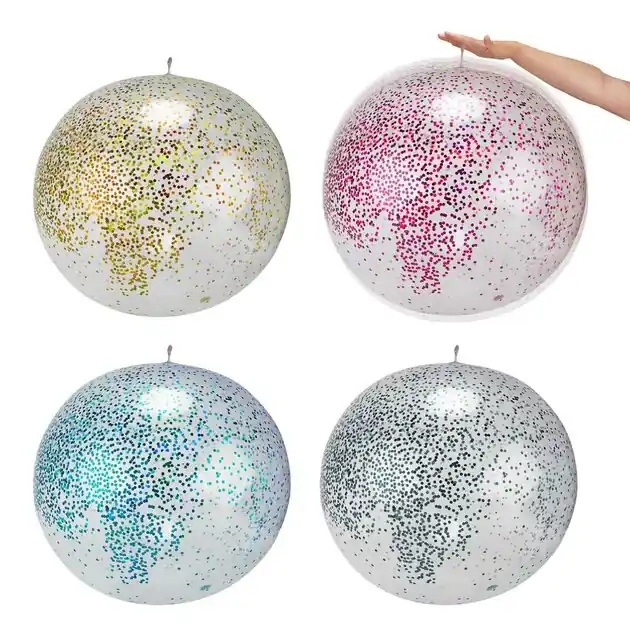 Opblaasbare Glitter Ballon, 60cm Koopje