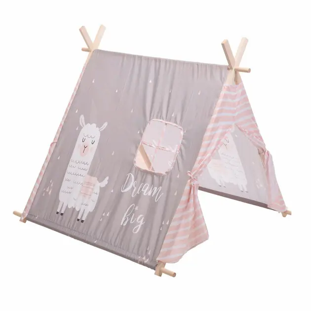 Polyester Kindertent - Lama Op = Op