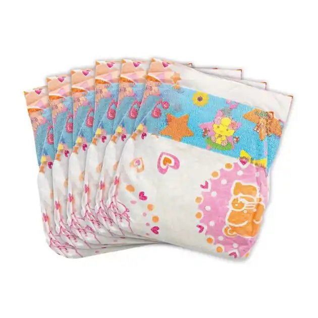 Koop Vandaag Poppenluiers - 6 stuks, 28-35 cm