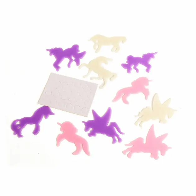 Direct Verzonden Glow in the Dark Stickers Eenhoorn