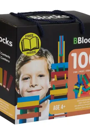 Beperkte Voorraad BBlocks Bouwplankjes Kleur, 100dlg.