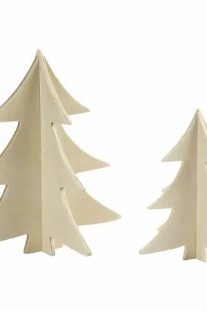 Versier je 3D Houten Kerstbomen, 2st. Populair