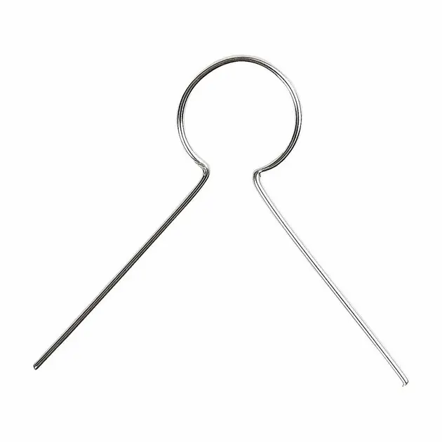 Premium Metalen hanger - Verzilverd, 50st.
