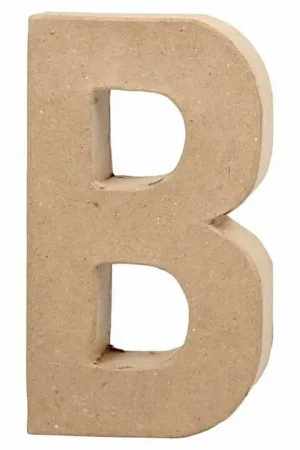 Favoriet Letter Papier-maché - B, 20,5cm
