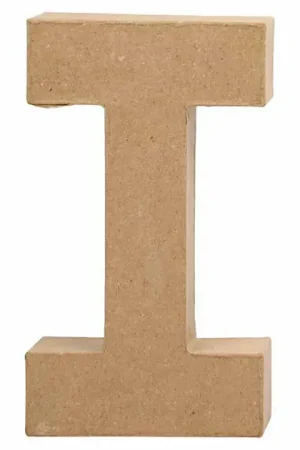 Merkproduct Letter Papier-maché - I, 20,5cm