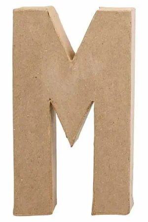 Koop Online Letter Papier-maché - M, 20,5cm