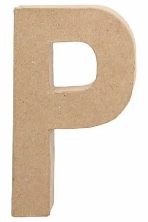 Letter Papier-maché - P, 20,5cm Laatste Versie
