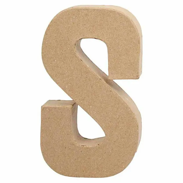 Favoriet Letter Papier-maché - S, 20,5cm