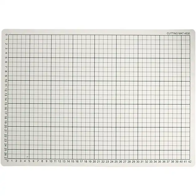 Snijmat Rubber met Rasterlijnen, 30x45cm Nu Kopen