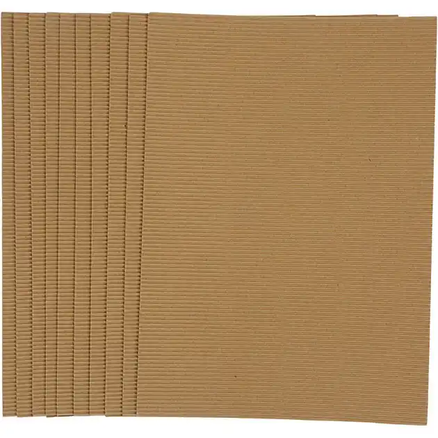 Speciale Aanbieding Ribbelkarton 120gr, 10 Vellen