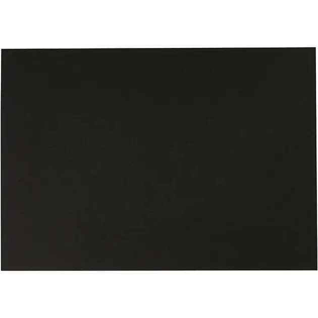 Gratis Retour Aquarelpapier Zwart A4 300gr, 10 Vellen