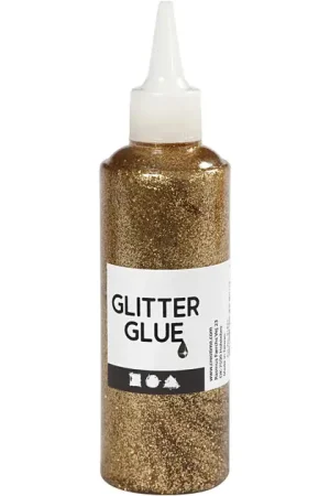 Koop Vandaag Glitterlijm Goud, 118ml