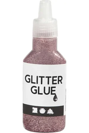 Glitterlijm Roze, 25ml Bestel Nu