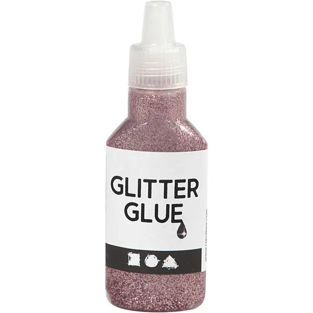 Glitterlijm Roze, 25ml Bestel Nu