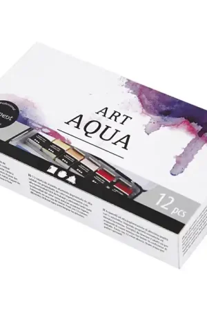 Art Aqua Aquarelverf, 12 Kleuren Meest Verkocht