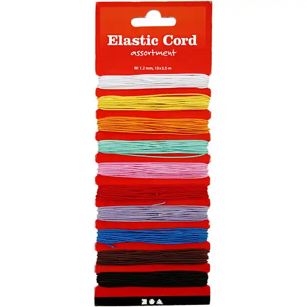 Goedkoop Elastiek Kleur Dikte 1mm, 10x3,5m