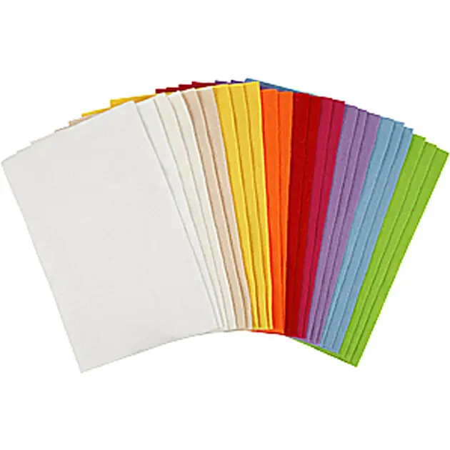 Hobbyvilt Diverse kleuren, 24 Vellen Aanbieding