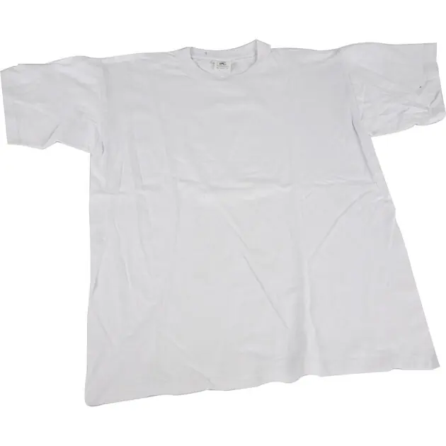 Veilige Betaling T-shirt Wit met Ronde Hals Katoen, 5-6 jaar