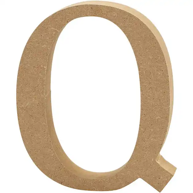 Shop Nu Letter Q MDF 13cm, 1st.