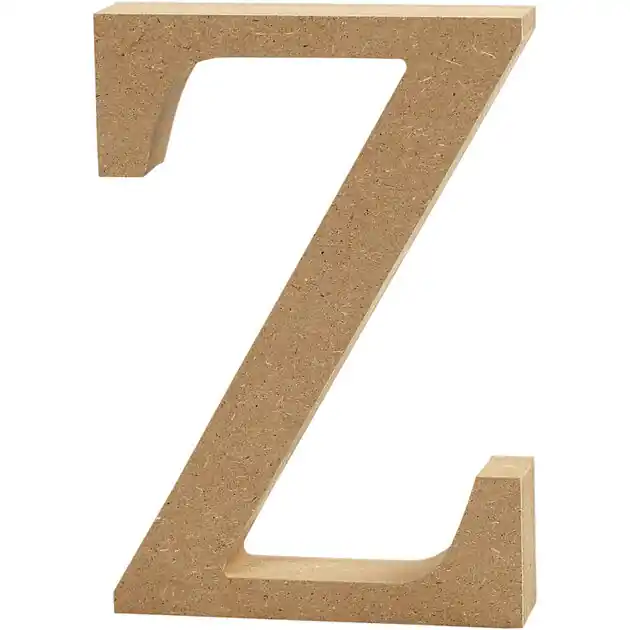 Laatste Kans Letter Z MDF 13cm, 1st.