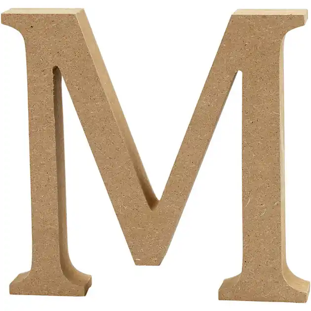 Must-Have Letter M MDF 8cm, 1st.
