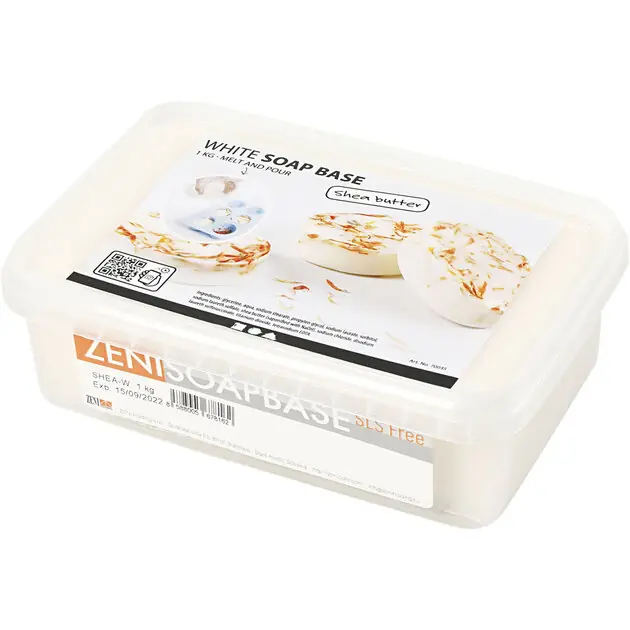 Koop Vandaag Shea Boter Zeepbasis Wit, 1kg