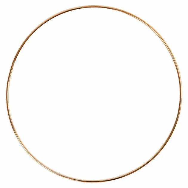 Metalen Draadring Goud, 20cm Nu Kopen