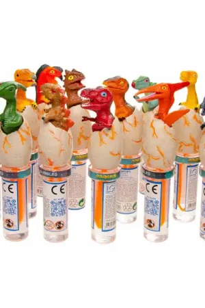 Superprijs Bellenblaas Zwaard Dino in Ei