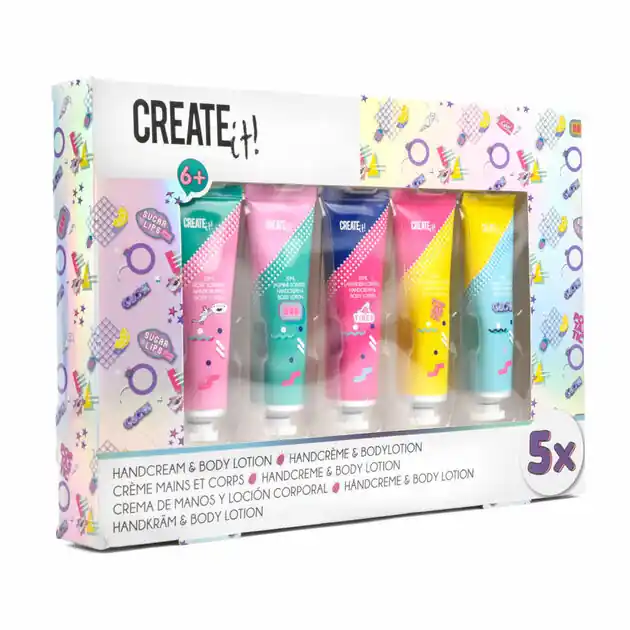 Create it! Poptastic Handcreme & Bodylotion 5-Pack Beste Prijs