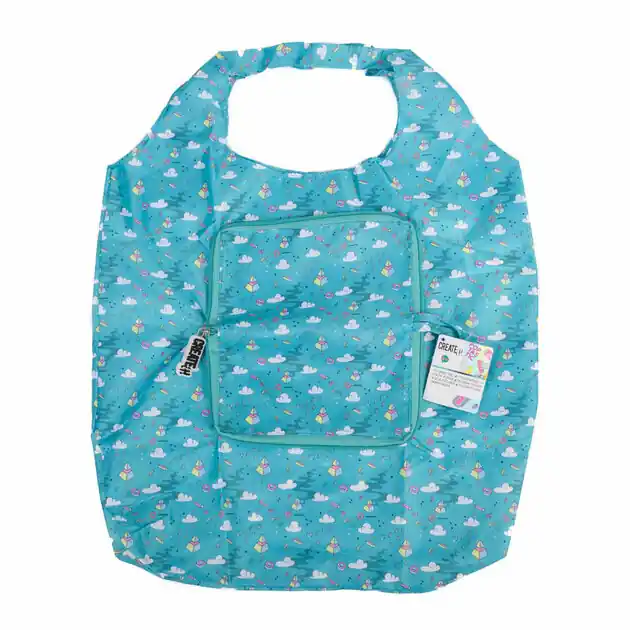 Alleen Vandaag Create it! Poptastic Opvouwbare Shopper - Turquoise