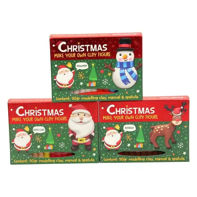 Laatste Versie Maak je eigen Kleifiguur Kerst - 90gr. Klei