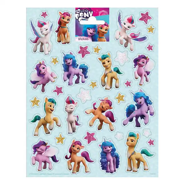 Meest Verkocht Stickervel My Little Pony