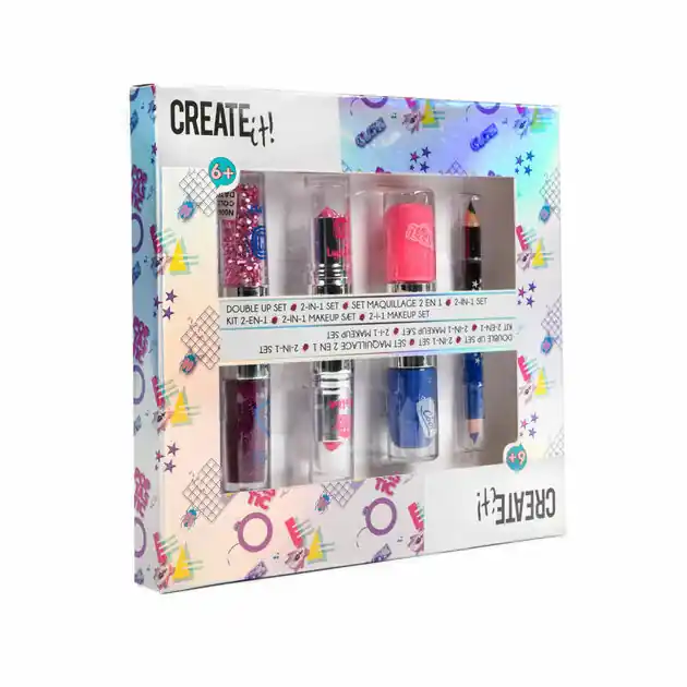 Create it! Poptastic Dubbelzijdig Make-up Set Nieuw