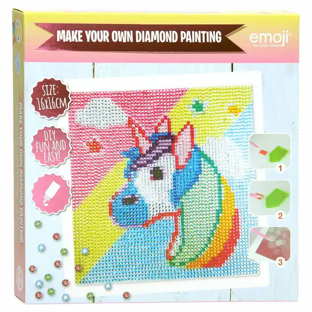 Emoji Diamond Painting - Unicorn Meest Verkocht